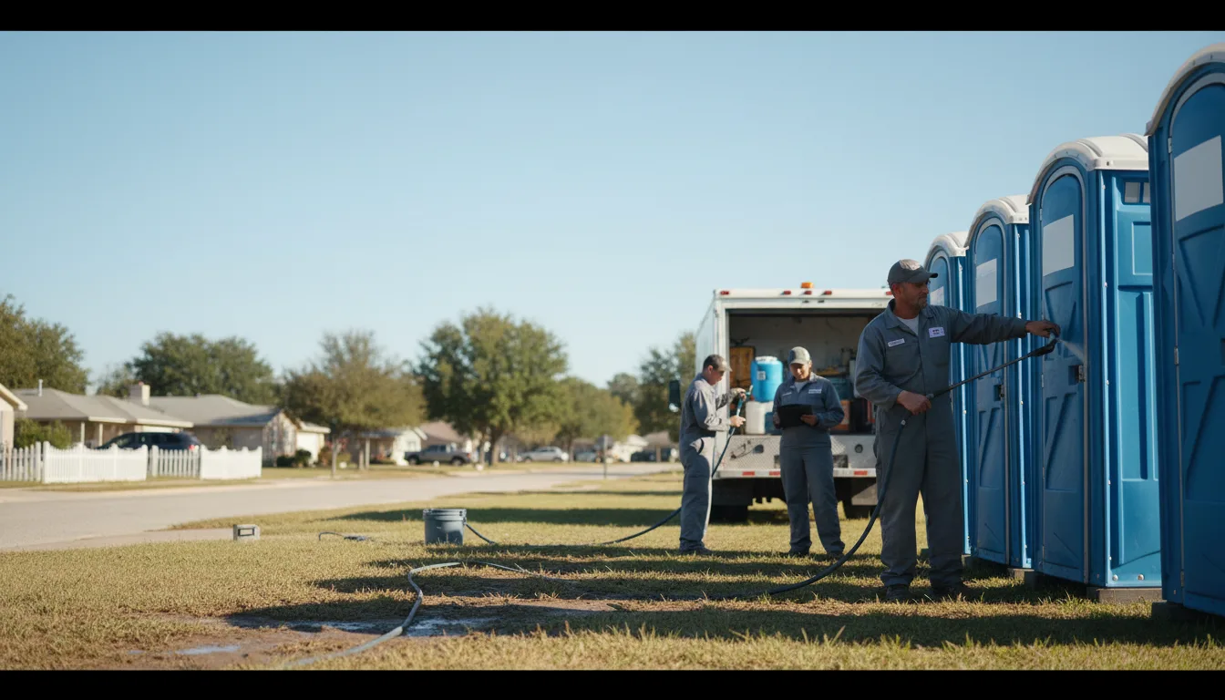 Long-Term Portable Toilet Rental in Keller, WA near me